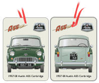 Austin A55 Cambridge 1957-58 (2 tone) Air Freshener